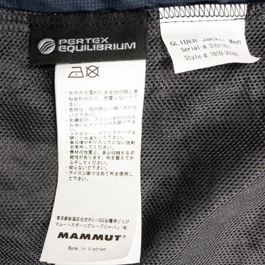 【Men's L ネイビー系】 Mammut ( マムート ) グライダー ジャケット Glider Jacket ナイロン 1010-25360 Men's ウィンドシェル アウター ジャケット トップス ウェア - 【公式】2ndGEAR（セカンドギア）Webショップ【登山用品・アウトドア用品専門 買取販売店】