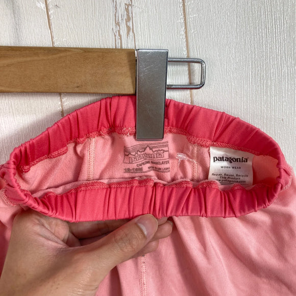 【Baby's 12-18M ピンク系】 2019 Patagonia ( パタゴニア ) キャプリーン シルクウェイト ボトム Capilene Silkweight Bottoms ROSP ポリエステル ウェア ボトムス ロングパンツ ソフトシェル z00058110