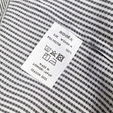 【Women's M グレー系】 Ridge Mountain Gear ( リッジマウンテンギア ) ベーシック ショートスリーブ シャツ ストライプ Basic Short Sleeve Shirt Stripe  Grey × White z00055800 G