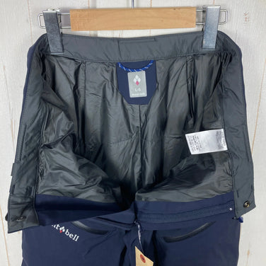 Montbell Women's LS Navy Insulated Alpine Pants, Nylon Hardshell Long Pants (z00053759)