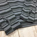 【Women's M グレー系】Moon Climbing ( ムーン クライミング ) ロングスリーブ クイックドライ ボーダー Tシャツ Long Sleeve Quickdry Border T-Shirt International Women's 化繊 ロングスリーブTシャツ クルーネック インナー シャツ トップス ウェア - 【公式】2ndGEAR（セカンドギア）Webショップ【登山用品・アウトドア用品専門 買取販売店】