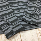 【Women's M グレー系】Moon Climbing ( ムーン クライミング ) ロングスリーブ クイックドライ ボーダー Tシャツ Long Sleeve Quickdry Border T-Shirt International Women's 化繊 ロングスリーブTシャツ クルーネック インナー シャツ トップス ウェア - 【公式】2ndGEAR（セカンドギア）Webショップ【登山用品・アウトドア用品専門 買取販売店】