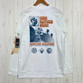 【Men's M ホワイト系】 Mountain Hardwear ( マウンテンハードウェア ) MHW ロゴ イン ア ボックス ロングスリーブ MHW Logo In A Box Long Sleeve OM4315 102 z00058256 102 コット