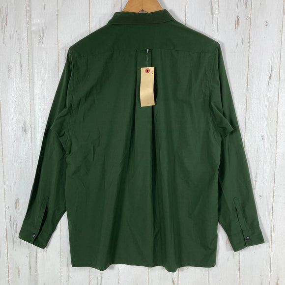【Unisex M グリーン系】 Yamatomichi ( 山と道 ) UL シャツ UL Shirt シャドウリップ 超軽量 ポリエステル ウェア トップス インナー シャツ ロングスリーブシャツ 化繊 z00061036  化繊 ロングスリーブシャツ インナー