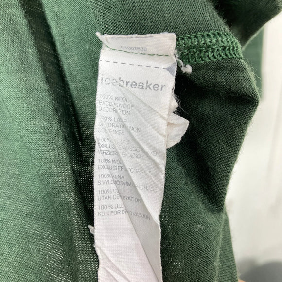 【Men's S グリーン系】 Icebreaker ( アイスブレーカー ) 200 メリノ ホディーフィット ロングスリーブ 200 Merino Body Fit Long Sleeve メリノウール ウェア トップス インナー シャツ ロングスリーブシャツ