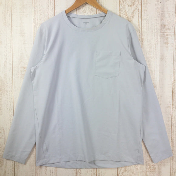 【Men's M グレー系】 Houdini ( フーディニ ) カバー クルー Cover Crew ポリエステル ウェア トップス インナー シャツ ロングスリーブTシャツ クルーネック 化繊 z00050315 化繊 ロングスリーブTシャツ クルーネック - 【公式】2ndGEAR（セカンドギア）Webショップ【登山用品・アウトドア用品専門 買取販売店】