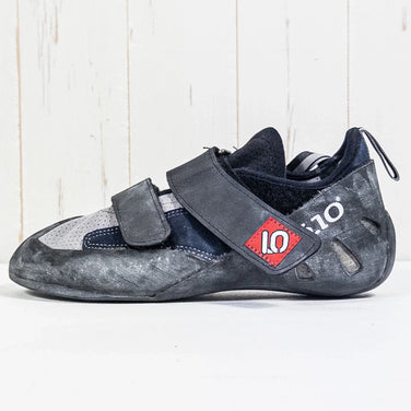 Men's Fiveten 5.10 Stealth C4 Leather Rock Climbing Shoes, Size 27.0cm, Gray (z00052824)