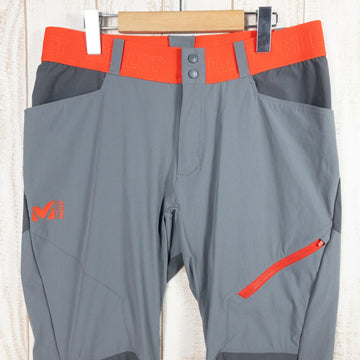 【Men's M グレー系】 Millet ( ミレー ) オネガ ストレッチ パンツ Onega Stretch Pant ソフトシェル MIV7705 Men's ソフトシェル ロングパンツ ボトムス ウェア - 【公式】2ndGEAR（セカンドギア）Webショップ【登山用品・アウトドア用品専門 買取販売店】