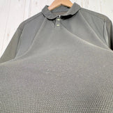 【Men's XL グレー系】 Millet ( ミレー ) リサイクル フィッシング ネット ポロ Recycled Fishing Net Polo ポリエステル ウェア トップス インナー シャツ ショートスリーブシャツ 化繊 z00058970  化繊 ショ