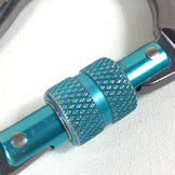 【OneSize ブルー系】 Omega Pacific ( オメガ パシフィック ) ツイストロックカラビナ メーカー消滅 入手困難 ロッククライミングギア - 【公式】2ndGEAR（セカンドギア）Webショップ【登山用品・アウトドア用品専門 買取販売店】