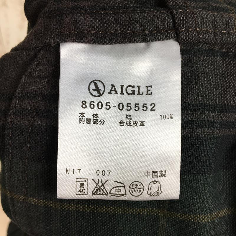 【Men's S グリーン系】 Aigle ( エーグル ) プレイド イージー クライミングパンツ Plaid Eazy Climbing Pants 8605-05552 Men's  コットン ロングパンツ ボトムス ウェア