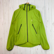 【Men's XS グリーン系】 Haglofs ( ホグロフス ) ボア フード Boa Hood ソフトシェル フーディ ジャケット ナイロン ウェア トップス アウター ジャケット ソフトシェル z00060385  ソフトシェル アウター ジャケット トップス