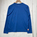【Unisex M ブルー系】 HERENESS（ヒアネス） ドライ ウール ティーシャツ ロングスリーブ DRY WOOL T-SHIRT LONG SLEEVE ウール混 / NIKKE AXIO ウール ウェア トップス インナー シャツ ロングスリーブTシャ-2