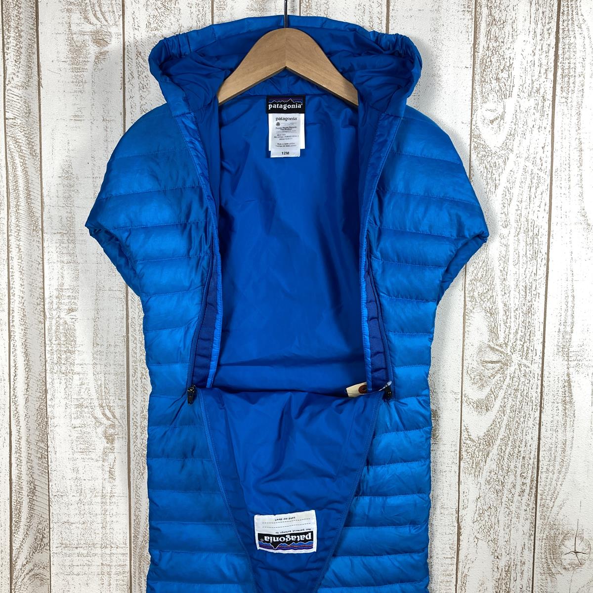 【Baby's 12M ブルー系】 Patagonia ( パタゴニア ) インファント ダウン セーター バンティング Infant Down Sweater Bunting 600Fp つなぎ おくるみ ロンパース カバーオール ベビー 60105 Internat