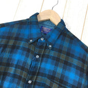 【Men's M ブルー系】Pendleton ( ペンドルトン ) 1960S サーペンドルトン ウール シャツ Sir Pendleton Wool Shirt バージンウール アメリカ製 ビンテージ 入手困難 International Men's ウール ロングスリーブシャツ インナー シャツ トップス ウェア - 【公式】2ndGEAR（セカンドギア）Webショップ【登山用品・アウトドア用品専門 買取販売店】