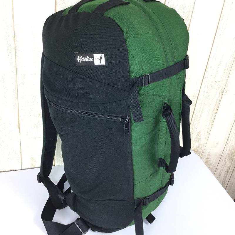 [OneSize 绿色] Metolius 90S Crag Station 44L Crag Sack 背包 Cordura 尼龙美国制造容量 [30L 至 54L] 背包袋存储