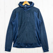 【Men's M ネイビー系】 Norrona ( ノローナ ) フォルケティン アルファ120 ジップ フード Falketind Alpha120 Zip Hood ポリエステル ウェア トップス アウター ジャケット フリース ポーラテック・アルファ z000