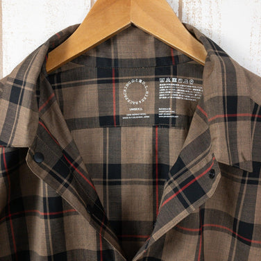 【Unisex L ブラウン系】 Yamatomichi ( 山と道 ) メリノ シャツ Merino Shirt Brown Check メリノウール ウェア トップス インナー シャツ ロングスリーブシャツ ウール z00050305 Brown Check ウー - 【公式】2ndGEAR（セカンドギア）Webショップ【登山用品・アウトドア用品専門 買取販売店】
