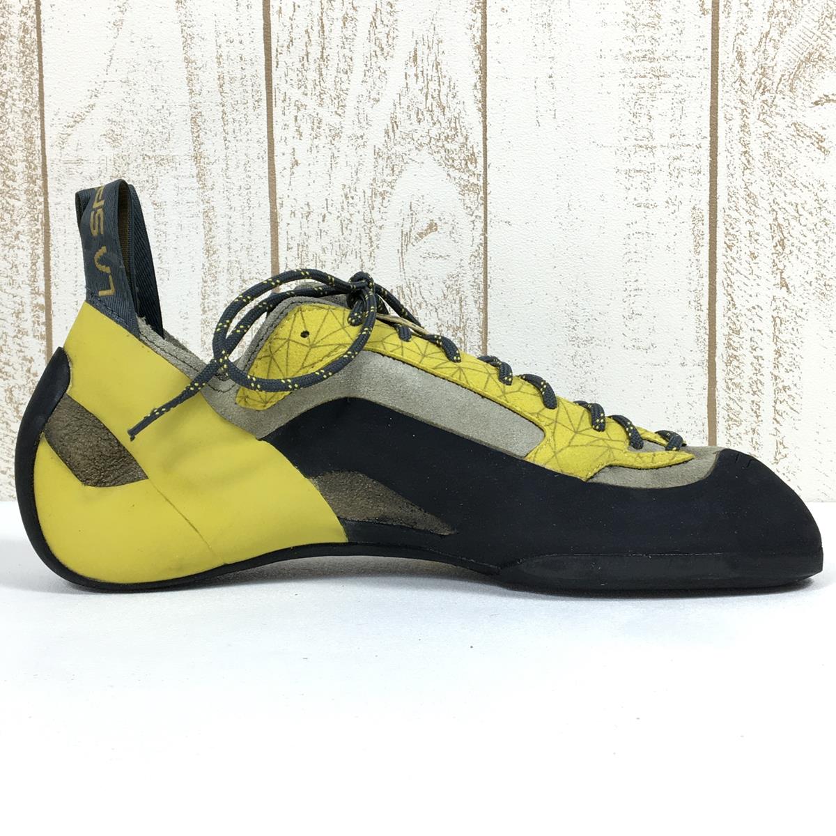 【Men's 26.7cm イエロー系】 La Sportiva ( ラ・スポルティバ ) フィナーレ Finale クライミングシューズ 30X/30X813723 Men's 813723 Aloe / Moss ロッククライミングシューズ フットウェア