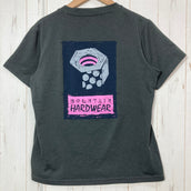 【Women's S グレー系】 Mountain Hardwear ( マウンテンハードウェア ) クイックドライ ティーシャツ Quick Dry T Shit ポリエステル ウェア トップス インナー シャツ ショートスリーブTシャツ クルーネック 化繊 z00