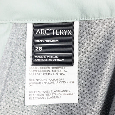【Men's 28 グリーン系】 Arcteryx ( アークテリクス ) ガンマ クイックドライ ショーツ 11 インチ Gamma Quick Dry Short 11 Inch Stone Green オンライン限定カラー ナイロン ウェア ボトムス ショーツ - 【公式】2ndGEAR（セカンドギア）Webショップ【登山用品・アウトドア用品専門 買取販売店】