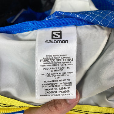 【OneSize ブルー系】 Salomon ( サロモン ) エスラボ エックス アルプ 20 S-LAB X ALP 20 UNION BLUE/BLACK/ALPHA YELLOW ナイロン バッグ ストレージ バックパック デイパック 容量【～29L】 z