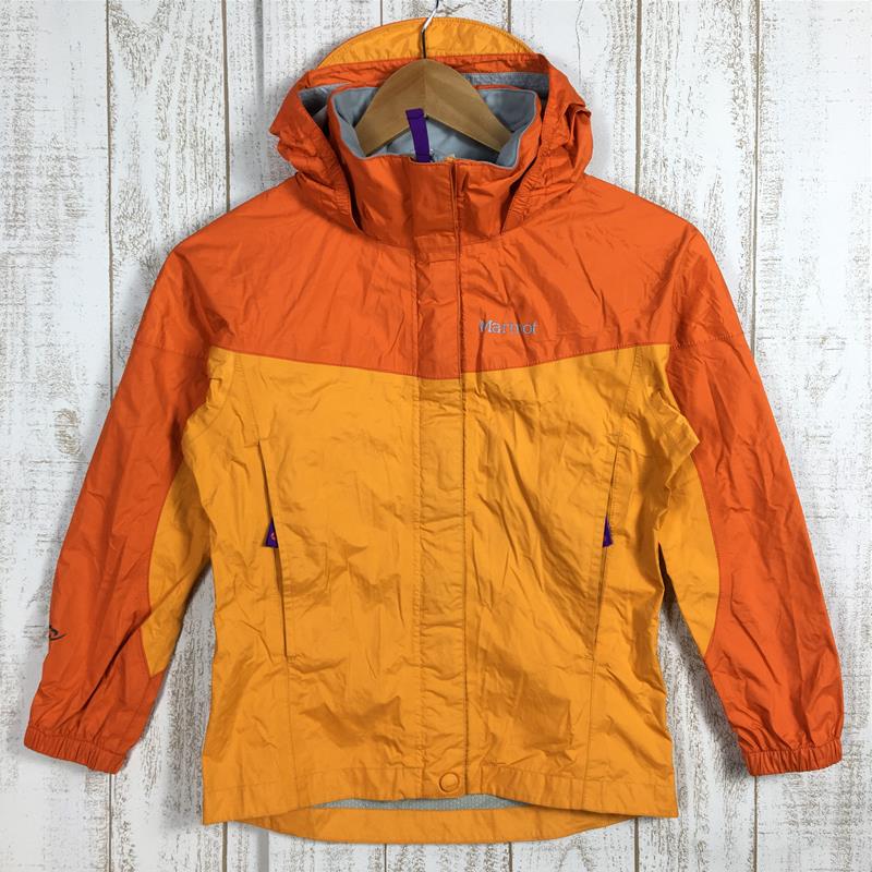 【Women's S オレンジ系】 Marmot ( マーモット ) プレシップ レインシェル ジャケット フーディ 2.5層precip防水透湿 International Women's  レインシェル アウター ジャケット トップス ウェア