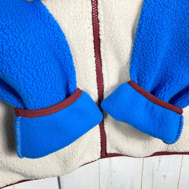 Men's Small Blue Millet Trilogy X Loft Jacket. Hard-to-find Korean-standard polyester fleece top/outerwear jacket (z00053923).