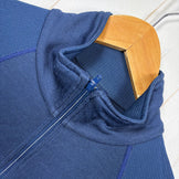 【Men's M ネイビー系】 Millet ( ミレー ) ハーフジップ ロングスリーブシャツ ウェア トップス インナー シャツ ロングスリーブシャツ 化繊 z00055205  化繊 ロングスリーブシャツ インナー シャツ トップス ウェア