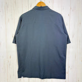 [Men's M Gray Series] Houdini Men's Cosmo Shirt M's Cosmo Shirt 238724 Thunder Gray z00058241 Thunder Gray Synthetic Short Sleeve Shirt Inner Shirt Top