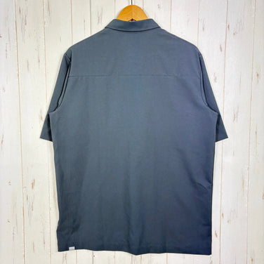 [Men's M Gray Series] Houdini Men's Cosmo Shirt M's Cosmo Shirt 238724 Thunder Gray z00058241 Thunder Gray Synthetic Short Sleeve Shirt Inner Shirt Top