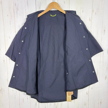 [Men's M, Navy] Rosemary x C&CPHIKE (C&C.P.H.EQUIPEMENT) Hiking Shirt CHK22001 NAVY z00058218 NAVY Synthetic Short-Sleeve Shirt, Inner