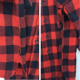 【Men's 16 レッド系】 フロストプルーフ Frostproof 40S ウールシャツ ビンテージ Men's RB レッド×ブラック ウール ロングスリーブシャツ インナー シャツ トップス ウェア - 【公式】2ndGEAR（セカンドギア）Webショップ【登山用品・アウトドア用品専門 買取販売店】