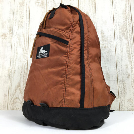 [OneSize Orange] Gregory 经典背包 26L 生锈银色标签旧标签美国制造背包难以获得生锈背包容量 [~29L] 背包袋压力