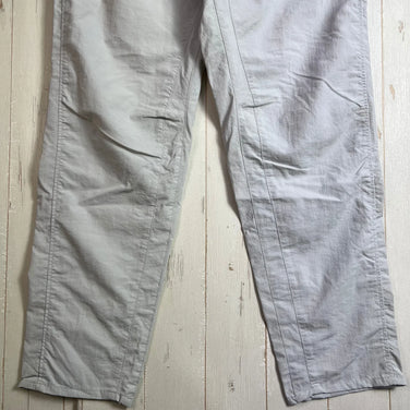 Yamatomichi (Yama to Michi) Women's L-Tall 5-Pocket Pants, Glacier White, Polyester, Long Pants, z00054056