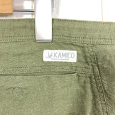 【Men's M グリーン系】 Montbell ( モンベル ) カミコ イージー ニッカ KAMICO Easy Knicker コットン ウェア ボトムス ロングパンツ コットン z00058628  コットン ロングパンツ ボトムス ウェア