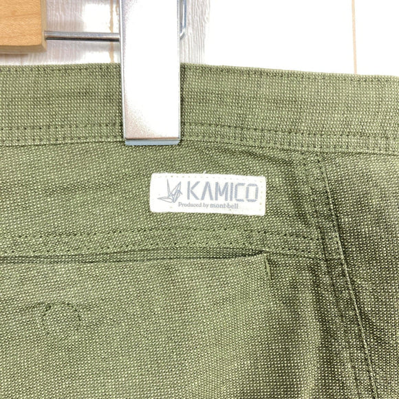 【Men's M グリーン系】 Montbell ( モンベル ) カミコ イージー ニッカ KAMICO Easy Knicker コットン ウェア ボトムス ロングパンツ コットン z00058628  コットン ロングパンツ ボトムス ウェア