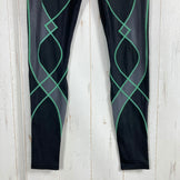 【男式 S 黑色系】 Cw-X (西达微克斯) STABILYX MODEL 长款运动紧身裤 聚酯纤维 运动服 下装 紧身裤 z00055834 紧身裤 运动裤