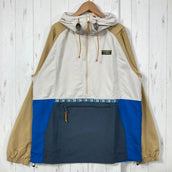 【Men's M ベージュ系】 Llbean ( エルエルビーン ) マウンテン クラシック アノラック Mountain Classic Anorak マルチカラー ナイロン ウェア トップス アウター ジャケット ウィンドシェル z00060193 マルチカラー