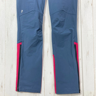 【Women's XS ネイビー系】 Peak Performance ( ピークパフォーマンス ) ライト ソフトシェル カーボン アウトドアパンツ Light Softshell Carbon Outdoor Pants ナイロン ウェア ボトムス ロングパンツ ソフ