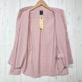 【Women's M レッド系】 Millet ( ミレー ) インセクト バリヤー チェックシャツ ロングスリーブ Insect Barrier Check Shirt Long Sleeve ポリエステル ウェア トップス インナー シャツ ロングスリーブシャツ