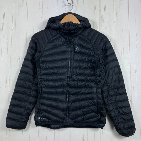【Women's XS ブラック系】 Haglofs ( ホグロフス ) エッセンス ダウン フード ESSENS DOWN HOOD ダウン ウェア トップス アウター ジャケット ダウンインサレーション z00053490  ダウンインサレーション アウター ジャケッ