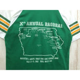 【Men's M グリーン系】 アイオワ Ragbrai 第10回記念 Vネックtシャツ 生産終了モデル ビンテージ Men's 化繊 ショートスリーブTシャツ クルーネック インナー シャツ トップス ウェア - 【公式】2ndGEAR（セカンドギア）Webショップ【登山用品・アウトドア用品専門 買取販売店】