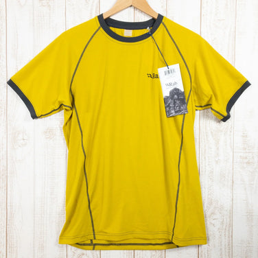 【M イエロー系】 Rab ( ラブ ) ランアウト ティー Runout Tee ポリエステル QFT-44 化繊 ショートスリーブTシャツ クルーネック インナー シャツ トップス ウェア - 【公式】2ndGEAR（セカンドギア）Webショップ【登山用品・アウトドア用品専門 買取販売店】