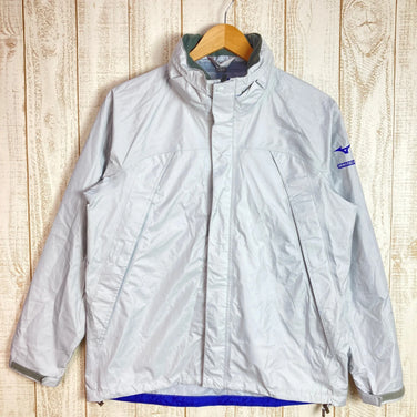 [Women's M Gray] Mizuno Bergtech EX Storm Saver V Rain Suit Nylon Wear Setup Rain Suit Rain Shell z0005189