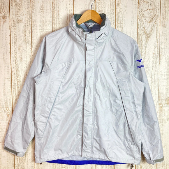 【Women's M グレー系】 Mizuno ( ミズノ ) ベルグテック EX ストームセイバー V レインスーツ Bergtech EX Storm Saver V Rain Suit ナイロン ウェア セットアップ レインスーツ レインシェル z0005189