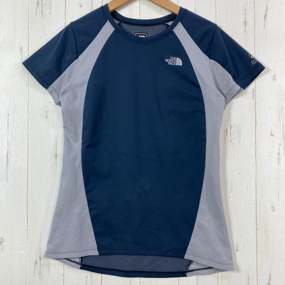 【Women's M ネイビー系】 The North Face ( ザ・ノースフェイス ) ショートスリーブ エンデューロ クルー S/S Enduro Crew ポリエステル ウェア トップス インナー シャツ ショートスリーブTシャツ クルーネック 化繊 z000