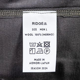 【Men's Ｓ グレー系】 Ridge Mountain Gear ( リッジマウンテンギア ) メリノ ベーシック ティー Merino Basic Tee Moss Gray メリノウール ウェア トップス インナー シャツ ロングスリーブTシャツ クルーネ - 【公式】2ndGEAR（セカンドギア）Webショップ【登山用品・アウトドア用品専門 買取販売店】