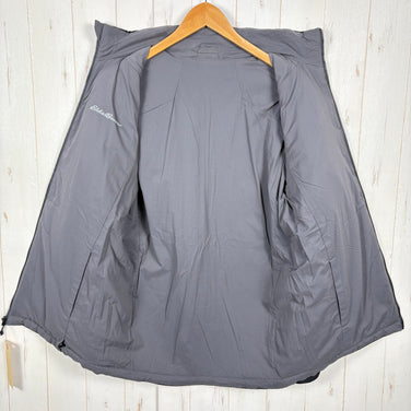 【Men's S ブラック系】 Eddie Bauer ( エディーバウアー ) ファーストアッセント インサレーションジャケット First Ascent Insulation Jacket 化繊ダウン ウェア トップス アウター ジャケット ダウンインサレーショ