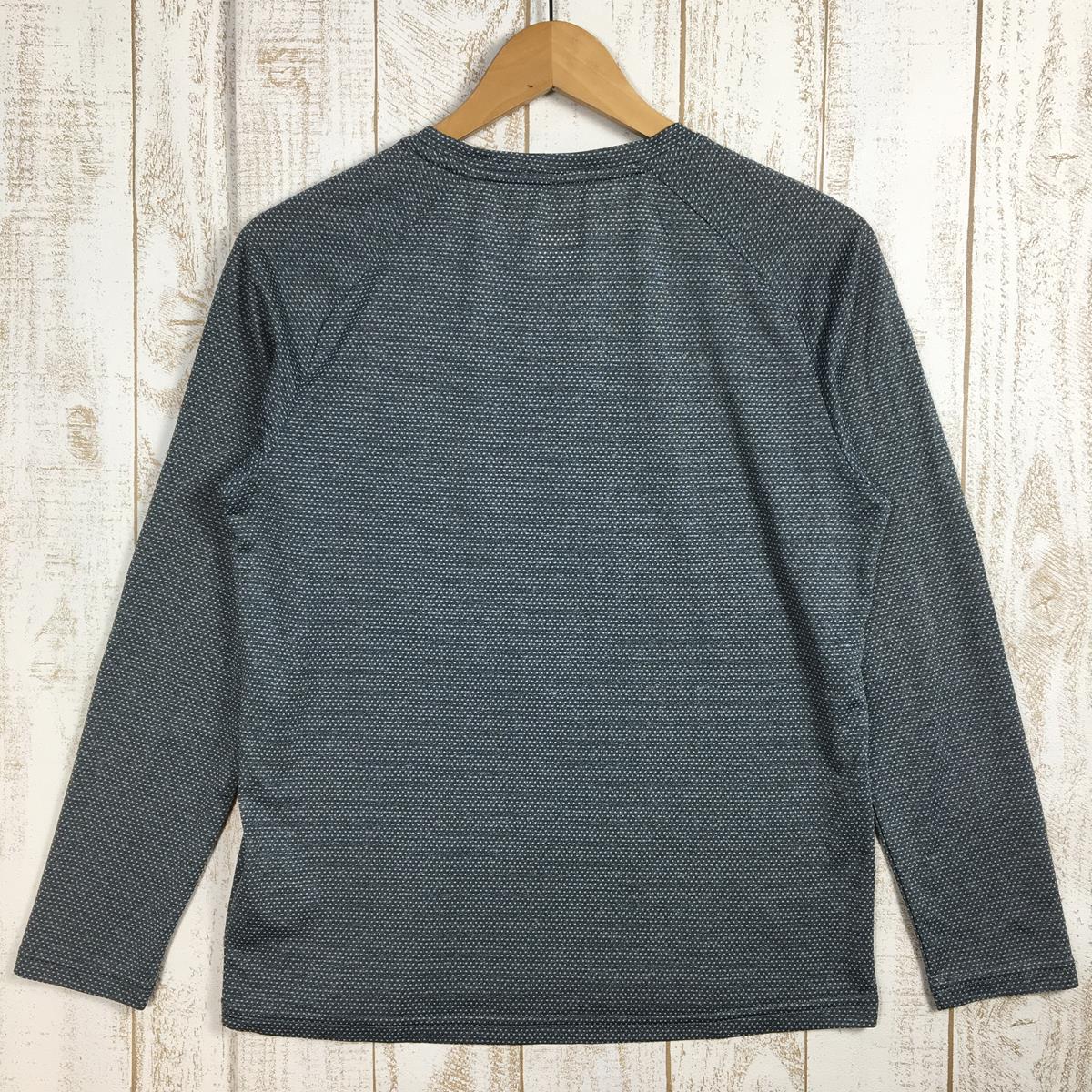 【女款M灰色系列】小米（小米）Heather Mesh Crew长袖Heather Mesh Crew Ls打底T恤长T MIV01783女式合成纤维长袖T恤圆领内搭